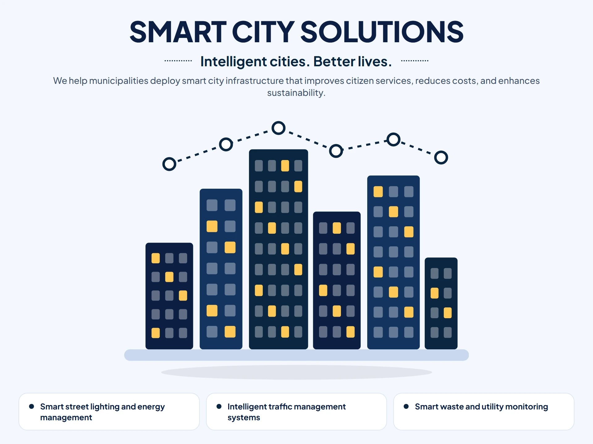 Smart City Solutions illustration